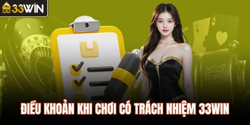 Điều khoản khi chơi có trách nhiệm 33WIN