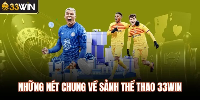 Những nét chung về sảnh thể thao 33WIN