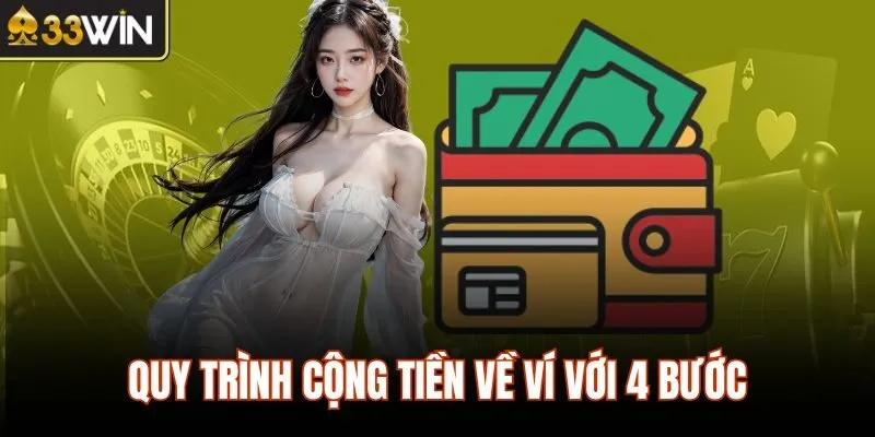 Quy trình cộng tiền về ví với 4 bước