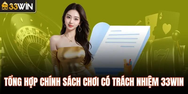 Tổng hợp chính sách chơi có trách nhiệm 33WIN